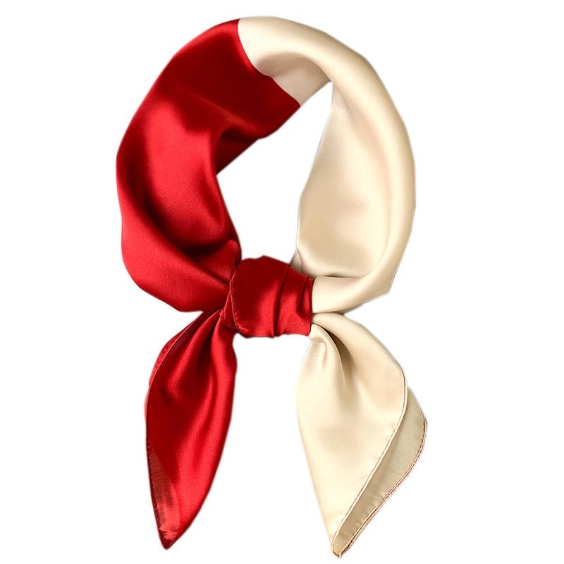 apaszka retro czerwono-biała