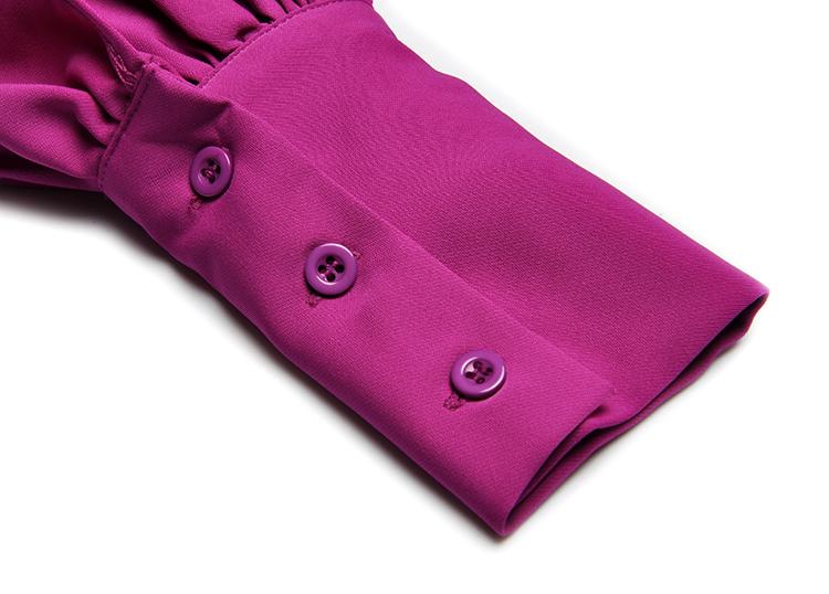 kombinezon retro asymetryczna sukienka fioletowa
