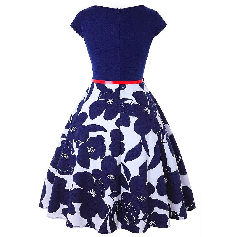 sukienka retro 50 lata swing