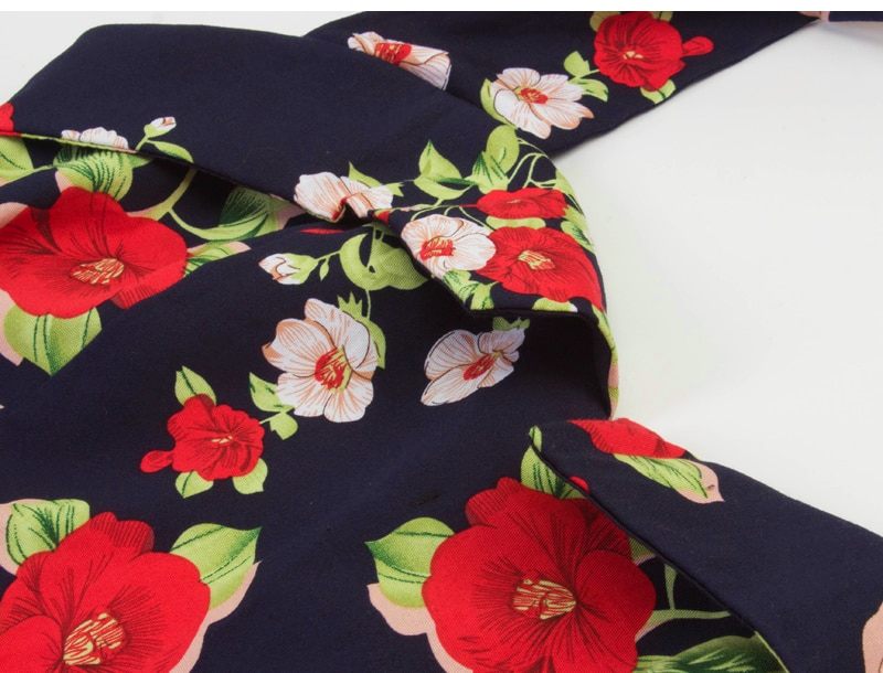 Sukienka vingtage Pin Up z Dekoltem Halter