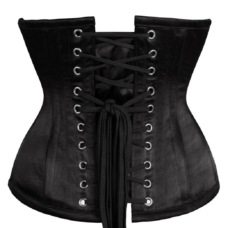 Retro Gorset Czarny