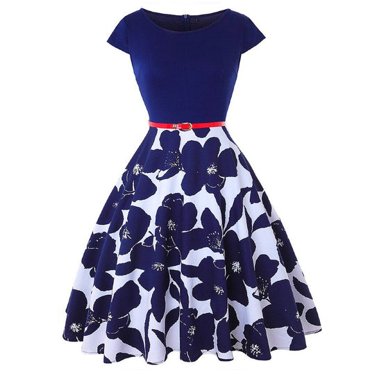 sukienka retro lata 50 swing